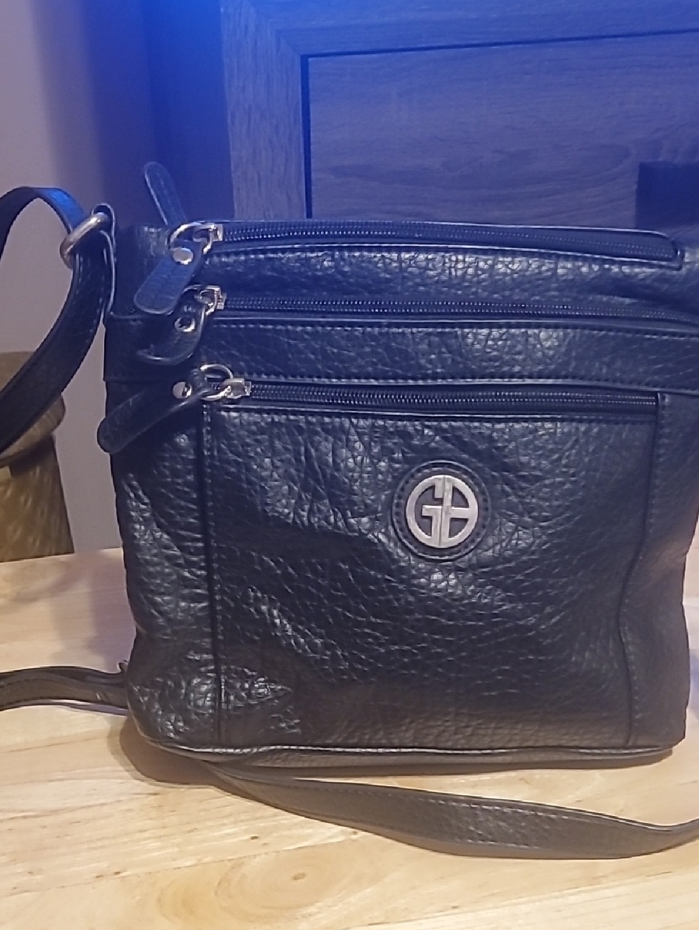 Soft Pebbled Crossbody